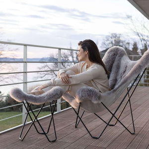 Butterfly Chair MARIPOSA Überzug aus Alpaka