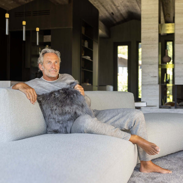 Luxus Kissen, Zierkissen, Deko Kissen MIA aus Alpaka. Für Couch oder Schlafzimmer.