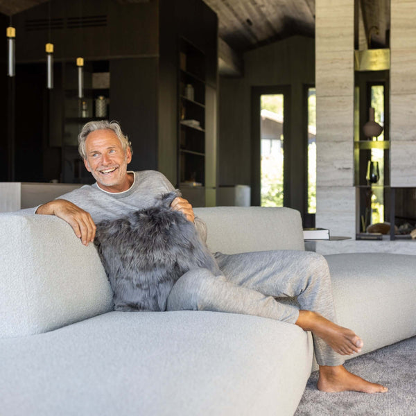 Luxus Kissen, Zierkissen, Deko Kissen MIA aus Alpaka. Für Couch oder Schlafzimmer.