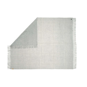 Alpaka Wolldecke MATEA mit wendbarem Muster