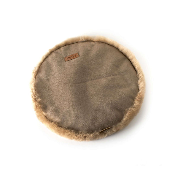 Rundes Sitzkissen ASIENTO aus Alpaka