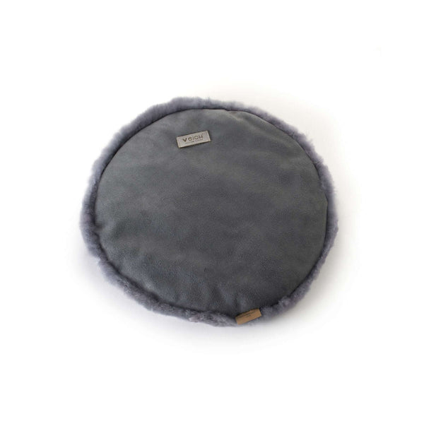 Rundes Sitzkissen ASIENTO aus Alpaka