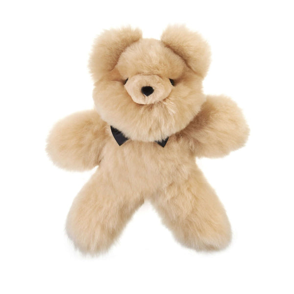 Stofftier Teddy PELU Kuscheltier aus Alpaka für Kinder und Erwachsene