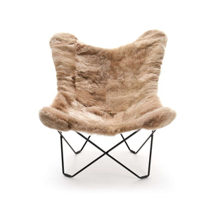 Butterfly Chair MARIPOSA Überzug aus Alpaka