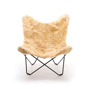 Butterfly Chair MARIPOSA Überzug aus Alpaka
