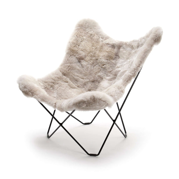 Butterfly Chair MARIPOSA Überzug aus Alpaka