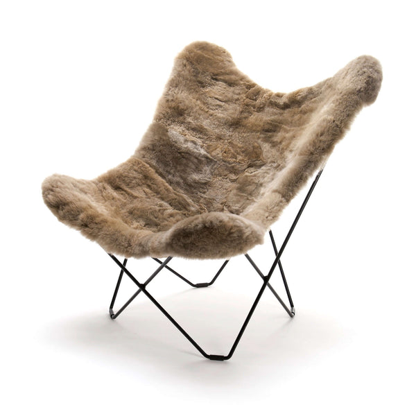 Butterfly Chair MARIPOSA Überzug aus Alpaka