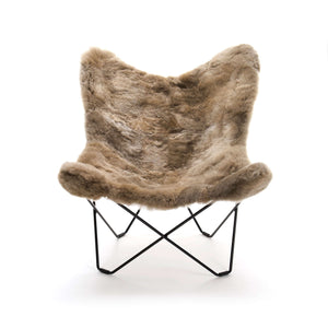 Butterfly Chair MARIPOSA Überzug aus Alpaka