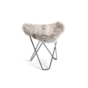 Ottoman MARIPOSA chrome