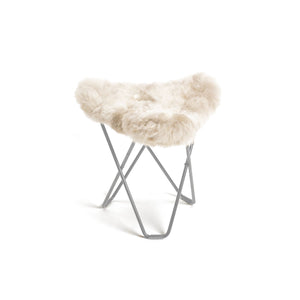 Ottoman MARIPOSA chrome