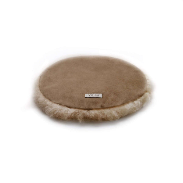 Rundes Sitzkissen ASIENTO aus Alpaka