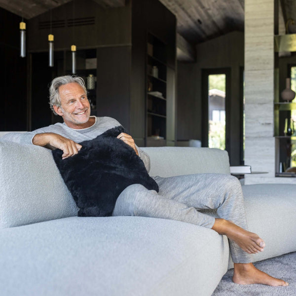 Luxus Zierkissen Kissen Couchkissen NUBE aus Alpaka zur Deko