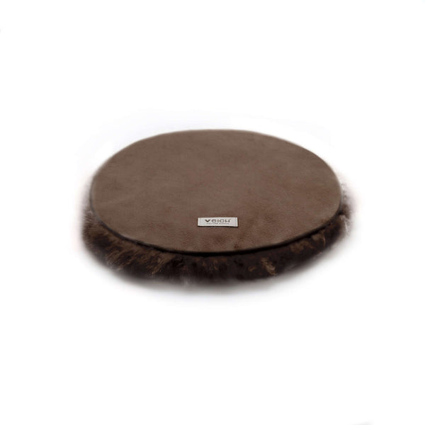Rundes Sitzkissen ASIENTO aus Alpaka