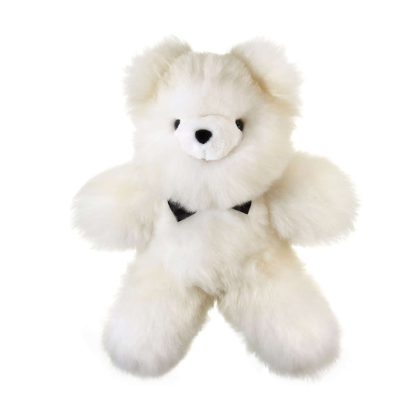 Stofftier Teddy PELU Kuscheltier aus Alpaka für Kinder und Erwachsene