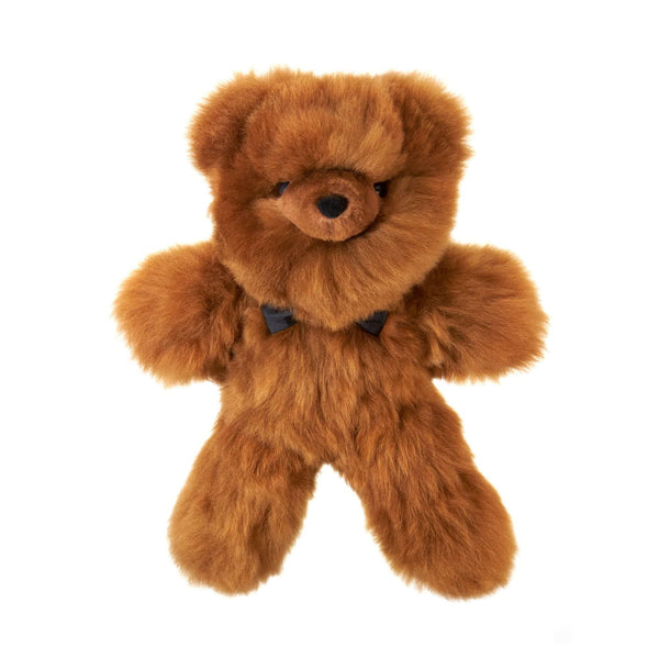 Stofftier Teddy PELU Kuscheltier aus Alpaka für Kinder und Erwachsene