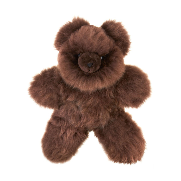 Stofftier Teddy PELU Kuscheltier aus Alpaka für Kinder und Erwachsene