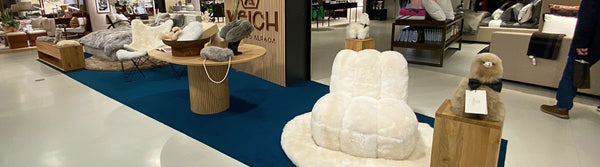 Sonderfläche im KaDeWe Berlin – WEICH Couture Alpaca in der Home&Living Abteilung