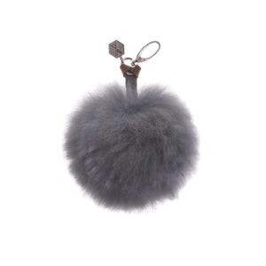Einmaliges Accessoire, Pompom CLAVE aus Alpaka. Anhänger für eine Tasche oder auch als Schlüsselanhänger geeignet.