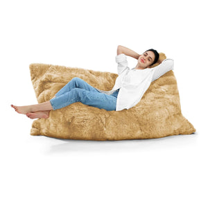 Lounger REY Luxus Sitzkissen, Sitzsack aus Alpaka