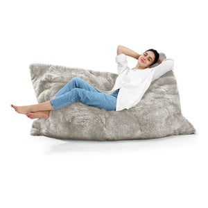 Lounger REY Luxus Sitzkissen, Sitzsack aus Alpaka