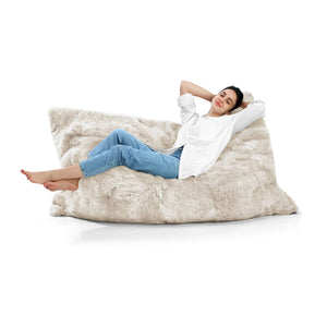 Lounger REY Luxus Sitzkissen, Sitzsack aus Alpaka