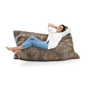 Lounger REY Luxus Sitzkissen, Sitzsack aus Alpaka