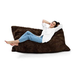 Lounger REY Luxus Sitzkissen, Sitzsack aus Alpaka