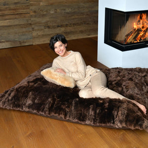 Lounger REY Luxus Sitzkissen, Sitzsack aus Alpaka