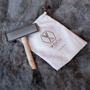 Fellbürste zur Pflege von Alpaka