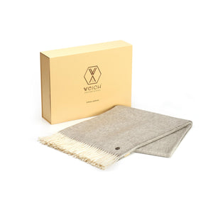 Plaid CIELO aus Alpakawolle mit edler Geschenkverpackung