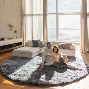 Einzigartiger Alpaka Teppich Unikat. Designhighlight mit Trittschalldämmung.