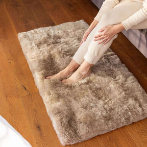 Einzigartiger Alpaka Teppich Unikat. Designhighlight mit Trittschalldämmung.