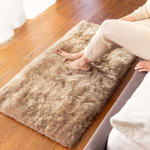 Einzigartiger Alpaka Teppich Unikat. Designhighlight mit Trittschalldämmung.