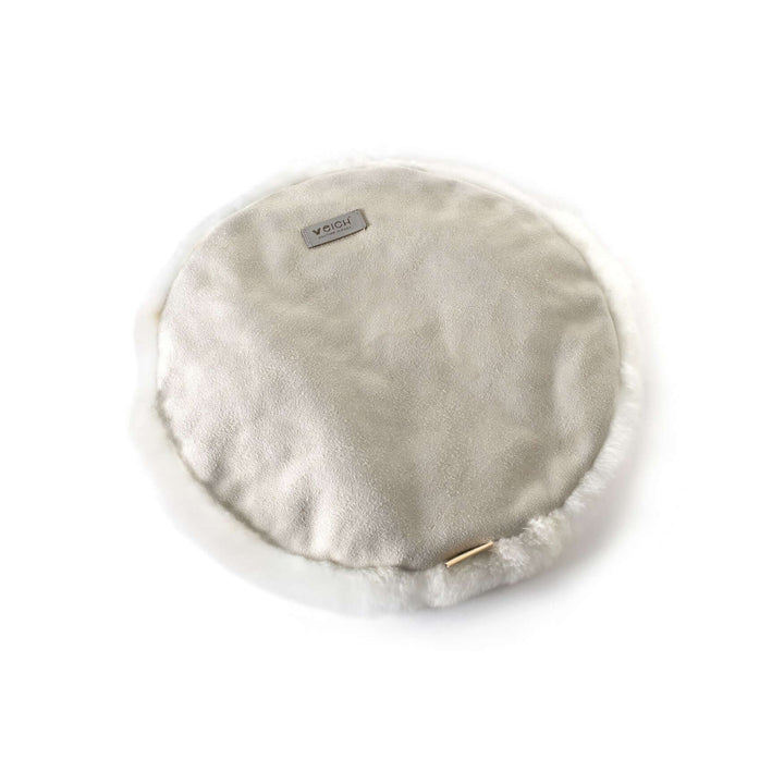 Rundes Sitzkissen ASIENTO aus Alpaka 