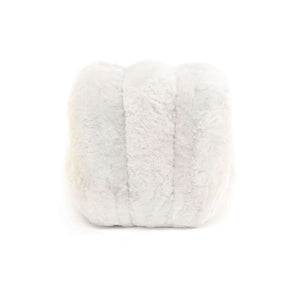 Luxuriöser Toe Chair Sessel DEDO aus Alpaka in offwhite beige