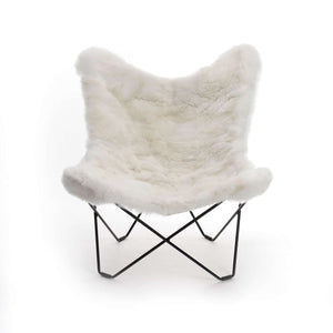 Butterfly Chair MARIPOSA Überzug aus Alpaka
