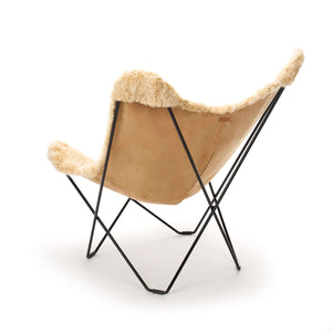 Butterfly Chair MARIPOSA Überzug aus Alpaka