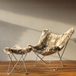 Butterfly Chair MARIPOSA chrome