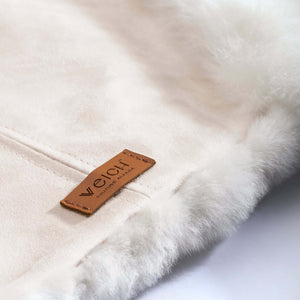 Butterfly Ottoman MARIPOSA Überzug aus Alpaka