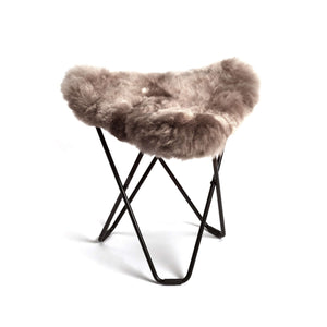 Butterfly Ottoman MARIPOSA Überzug aus Alpaka