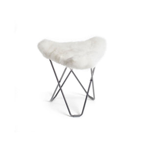 Ottoman MARIPOSA chrome