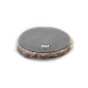 Rundes Sitzkissen ASIENTO aus Alpaka 