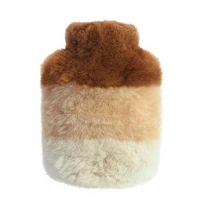 Wärmflasche CALMO Luxus Geschenk in edler Geschenkverpackung in unterschiedlichen Größen und Varianten. Wärmflaschenbezug aus Alpaka