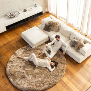 Einzigartiger Alpaka Teppich Unikat. Designhighlight mit Trittschalldämmung.