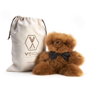 Stofftier Teddy PELU Kuscheltier aus Alpaka für Kinder und Erwachsene