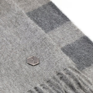 Plaid CARA aus Alpakawolle kariert